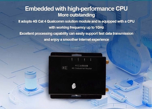 Mô-đun di động chip Qualcomm SY50 hỗ trợ VPN PPTP và L2TP Cat4 DC5 đến 30V Bộ định tuyến wifi 4g lte công nghiệp - Product Image 5