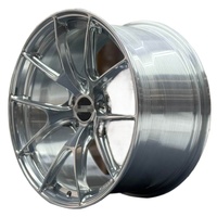 Jantes de course en alliage forgé argenté brossé 18-22 pouces, concaves profondes, roues de voiture personnalisées pour BMW M2 M3 M4 M5