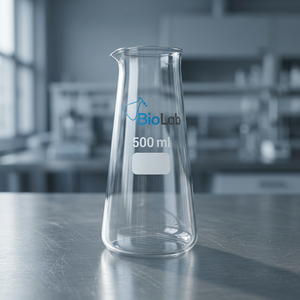 Vaso de precipitados Phillips con boquilla, para medición, contención, mezcla y descontaminación, cristalería de laboratorio, 500 mL - Product Image 3