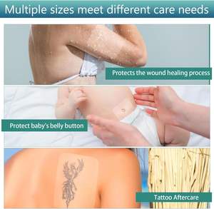 Pansement transparent YOJO, film protecteur imperméable pour plaies, bande adhésive transparente pour cathéter IV, patch adhésif, protection pour la douche - Product Image 6