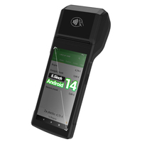 Terminal POS Portátil con Android 14 Certificado por Google GMs, con USB, 3 GB de RAM y 32 GB de Almacenamiento para Restaurantes