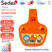 Mini sifflet jouet en plastique, design compact, portable, pour jeux d'enfants en extérieur, cadeaux pour distributeurs automatiques, cadeaux promotionnels, divertissement quotidien, personnalisable