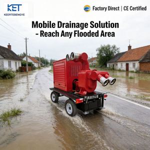 Reliable Performance Trailer Mounted Pump for Emergency Drainage and Fire Fighting <b>Support</b>, Built Durable & Robust - Product Image 2