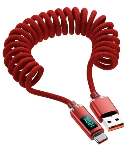 สีแดง - USB เป็น C
