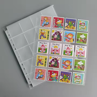 Livre de collection personnalisé en usine grande capacité 20 poches 2x2 pouces Albums de paperboard