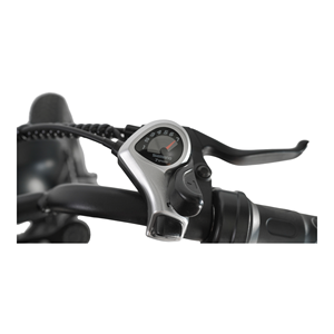 E-Bike for Commuting 25km/h 45km <strong>Range</strong> Single Charge 7 Speeds Pedal Assist Throttle Lithium Battery Digital - Product Image 5