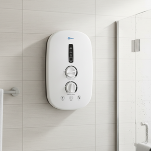 Calentador de Agua Eléctrico Instantáneo Portátil de 220V 5.5kw con Bomba Silenciosa y Perilla de Control para Ducha y Baño - Product Image 1