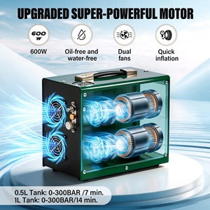 <span class=keywords><strong>Compresseur</strong></span> d'air PCP TUXING à arrêt automatique 110V/220V DC 4500psi/300bar/30mpa 220V pour <span class=keywords><strong>plongée</strong></span> sous-marine, chasse, paintball, avec conception de bobine de fil <span class=keywords><strong>12V</strong></span> - Product Image 2