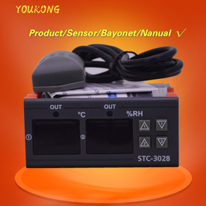 Nhiệt Kế Kỹ Thuật Số STC-3028 Nhiệt Độ Điều Khiển Độ Ẩm Nhiệt Kế - Product Image 6