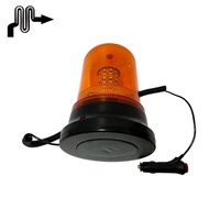 Lumière stroboscopique de toit led de grande taille 80 leds 204mm pour remorque de chariot élévateur, lumière flash led 12-24V
