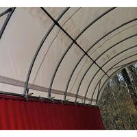 Toldo de PVC de 21 oz con Protección UV para Contenedores de Envío, Cobertizo para Maquinaria, Cobertizo Agrícola