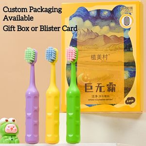 Cepillo de Dientes Manual para Bebés, Suave, de Alta Calidad, Personalizado al por Mayor, con Cabezal Ancho y Colorido para una Limpieza Eficiente, Cepillo de Dientes Infantil - Product Image 6