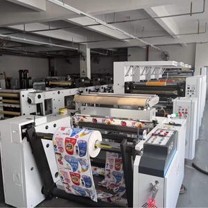 Presse d'impression flexographique six couleurs RHT-B1050, largeur maximale de 1000 mm, imprimante pour emballages en papier avec une vitesse de 200 mpm - Product Image 2