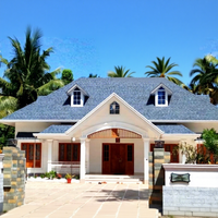 ASTM USA Standard Indien Kerala Design Bitumen Schindeln Wasserdichte Dachmaterialien Dachschindeln