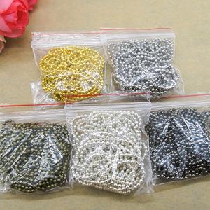 Chaîne à billes en acier inoxydable, perles blanches et argentées pour lunettes, lanière, corde, chaîne à billes - Product Image 6