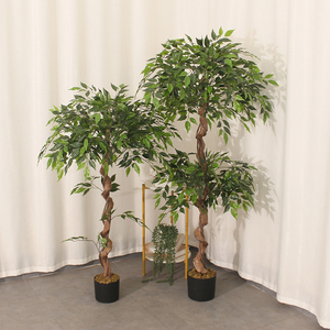 ต้นเบนจามินเทียมต้นไม้ <span class=keywords><strong>Ficus</strong></span> เทียมสำหรับตกแต่งบ้านต้นไม้ไทรเทียม - Product Image 2
