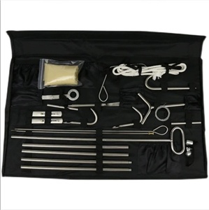 Ensemble d'instruments obstétricaux vétérinaires de 20 pièces en acier inoxydable, kit de naissance pour bovins, outils de chirurgie animale - Product Image 6