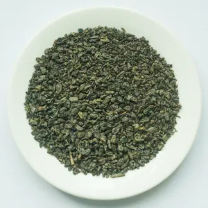 סיטונאי נוסף הסיני ירוק תה עלים בתפזורת 3505 אבק שריפה את Vert דה תה ראש הסיכה תה