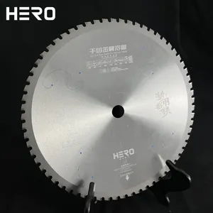 HERO Cold TCT Circular Saw Blade for Metal Bars Cutting Bearing Steel Alloy Steel Spring Steel