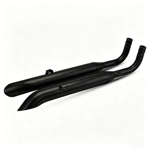อะไหล่รถจักรยานยนต์ ท่อไอเสียสีดำ วัสดุสแตนเลส 304 สำหรับ <span class=keywords><strong>Triumph</strong></span> <span class=keywords><strong>Bonneville</strong></span> <span class=keywords><strong>Bobber</strong></span> T100 T1200 Speed Master - Product Image 4