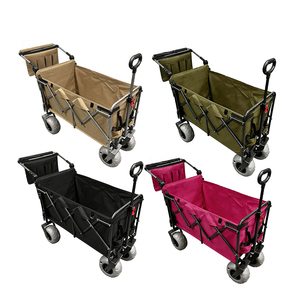 Carrito <span class=keywords><strong>Plegable</strong></span> Multiusos con Llantas Neumáticas y Mango Ajustable, Ideal para Picnics en el Parque o Compras - Product Image 4