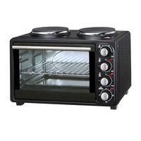 Four électrique à convection d'une capacité de 28L avec 2 plaques de cuisson Grille-pain Fours multifonctionnels