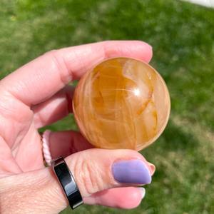 Sphère de cristal de guérison naturelle de haute qualité en gros, sphère Golden Healer pour la décoration de la maison et les cadeaux de Noël - Product Image 2