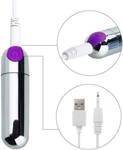 <span class=keywords><strong>G</strong></span> <span class=keywords><strong>Spot</strong></span> Vibrator Klitoris Peluru, Mainan Seks Dewasa Pemijat Vagina untuk Perjalanan, Dapat Diisi Ulang USB untuk Wanita - Product Image 5