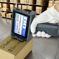 Nueva Impresora de Etiquetas de Inyección de Tinta Automática Portátil para Codificación de Fechas, Garantía de 1 Año, Secado Rápido, Pantalla Táctil Plana, 2400 DPI
