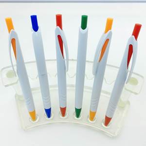 Anodized Aluminum Click <b>Ballpoint</b> <b>Pen</b> With Hollow Cutout Clip Anti-Slip Groove Grip, Slim Retractable Advertising Signature <b>Pen</b> - Product Image 2