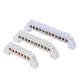 Bloc de bornes à vis Chkl en laiton, 10 trous, connecteur de boîtier de distribution haute intensité - Product Image 3