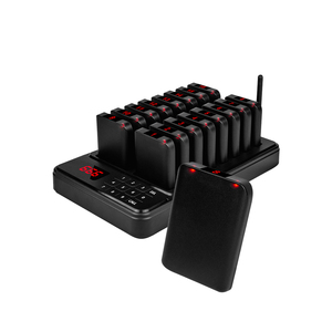 Système d'appel par buzzer CATEL pour restaurant, système de pagination pour café, service client, système de pagination par coaster, émetteur avec pagers - Product Image 1