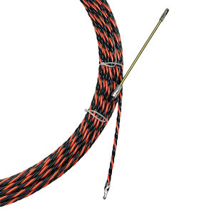 Elektrik 3 inti kepang pita ikan penarik kawat batang saluran dan kabel dinding berlari panduan perangkat aksesori kabel - Product Image 1