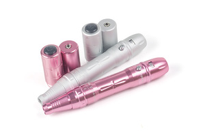 Wireless <b>Electric</b> PMU Machine Pen <b>Kit</b> with 10 Cartridges 2 Batteries for Eyebrow Microshading - Product Image 6