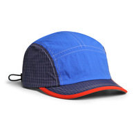 Casquette souple en nylon personnalisée Casquette de camping Broderie 3d Logo Casquette de course à pied à 5 panneaux Casquette de camping en polyester perforé imperméable