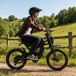 VOMO Fatbike GT CROSS Eléctrica, Neumático Todoterreno, Bicicleta Eléctrica, Motocicleta Eléctrica, Almacén UE - Product Image 1