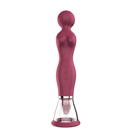 Luxus wasserdichtes vibrierendes Spielzeug wiederauf ladbarer Flirt Doppel motor für Frauen Tragbare Größe Klitoris stimulierender Vibrator