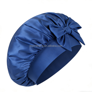 Gorro de Dormir Personalizado con Logotipo, Satinado, Color Sólido, de Ala Ancha, Ajustable, para Viajes, Deportes, Ciclismo, Moda, Cuidado del Cabello - Product Image 3