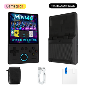 เครื่องเล่นเกมพกพา X MINI40 Retro หน้าจอ 4.0 นิ้ว ความละเอียด 720*720 ชิป RK3326 โอเพ่นซอร์ส แบตเตอรี่ 4000mAh เกมมากกว่า 180,000 เกม รองรับอีมูเลเตอร์มากกว่า 30 ตัว - Product Image 1