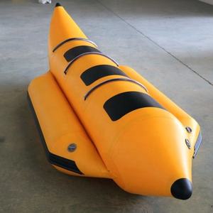 Équipement de parc aquatique d'été Flying Fish Banana Ship 5 Riders Bateau banane gonflable Drop Stitch PVC Vinyle Certifié EN14960 IFUN - Product Image 6