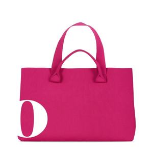 Bolsos Tote de Jacquard para Mujer, Bolsos de Playa con Logotipo Personalizado, Bolso con Lazo <span class=keywords><strong>Coquette</strong></span> para Viajes y Vacaciones - Product Image 4