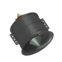 QX-MOTOR 90mm EDF 12 pales QX3758 Moteur à cannelure QF3758 Moteur sans balais EDF 1000KV 12S EDF 1200KV 8S pour jouet télécommandé
