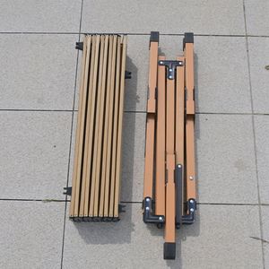 Table pliante portable en acier inoxydable pour camping en plein air, idéale pour pique-nique et barbecue (vente en gros) - Product Image 4
