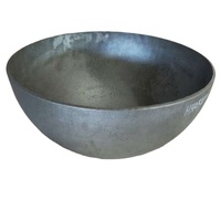 JN Brand AISI Standard 304 Grade Acier inoxydable Demi-sphère 200mm 3mm d'épaisseur Poli Plaqué Demi-boules rondes