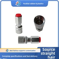 Adaptateur de manomètre hydraulique à raccord rapide fileté, connecteur industriel étanche pour la mesure de pression