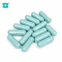 Fabricant Impression de logo personnalisée Capsules HPMC vides transparentes Taille 0 00 Capsules végétariennes transparentes