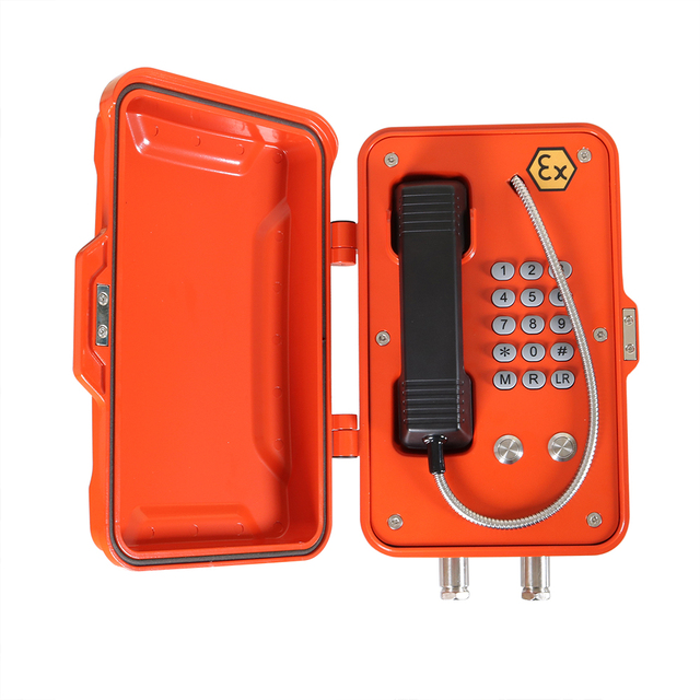 Mining VoIP Explosion Proof Telephone, IP67 Heavy Duty Industrial Explosion-proof Phone