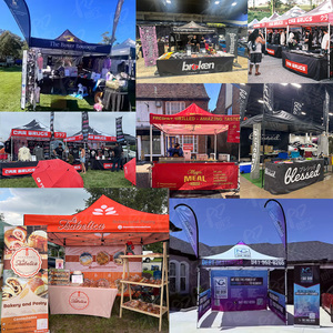Vente en gros de tentes de salon commerciales imperméables à l'eau cadre en aluminium tissu Oxford Tentes de fête 3*3m disponibles pour les tentes d'événement Fête en plein air - Product Image 6