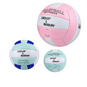 Pallone da Beach Volley in Materiale PU all'Ingrosso, Morbido al Tatto, per Bambini, Studenti di Scuola Primaria/Secondaria, Competizioni Femminili - Product Image 1
