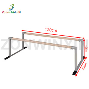Barres parallèles basses de gymnastique personnalisées pour enfants (sans tapis) - Fournisseur d'usine ZONWINXIN - Product Image 2